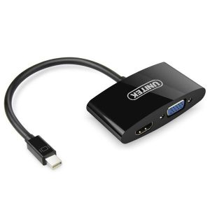 مبدل miniDisplayPort به HDMI/VGA یونیتک مدل Y-6328BK — تصویر 3