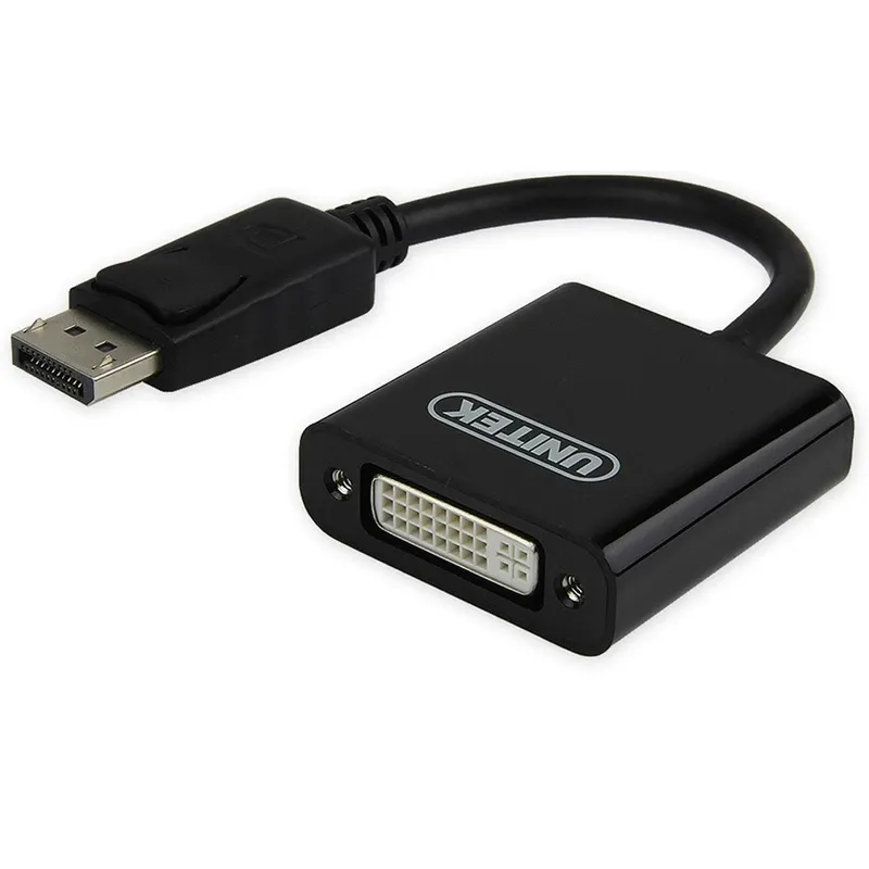 1639196 مبدل DisplayPort به درگاه ماده DVI یونیتک مدل Y-5118AA