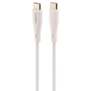 کابل دو سر تایپ سی فست شارژ 60 وات ارلدام EC-185C-C طول 1 متر — تصویر 3