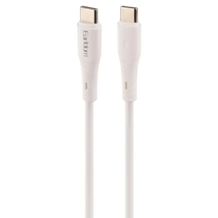 کابل دو سر تایپ سی فست شارژ 60 وات ارلدام EC-185C-C طول 1 متر — تصویر 3