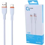کابل تایپ سی فست شارژ 5 آمپر اکسیژن LX-29 طول 1.2 متر — تصویر 2