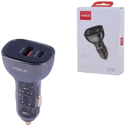 شارژر فندکی 95 وات هیسکا مدل HCC-326 — تصویر 8