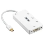 تبدیل MiniDisplay به HDMI,DVI,VGA یونیتک مدل Y-6354WH — تصویر 3