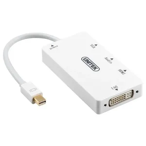 تبدیل MiniDisplay به HDMI,DVI,VGA یونیتک مدل Y-6354WH — تصویر 3