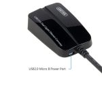 مبدل USB 3.0 به Gigabit Ethernet دوتایی یونیتک مدل Y-3463 — تصویر 3