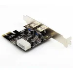 کارت PCI Express دو پورت USB3.0 یونیتک مدل Y-7301 — تصویر 6