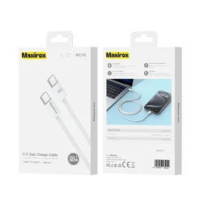 کابل USB-C مکسیروکس مدل MC110 طول 1.2 متر‎