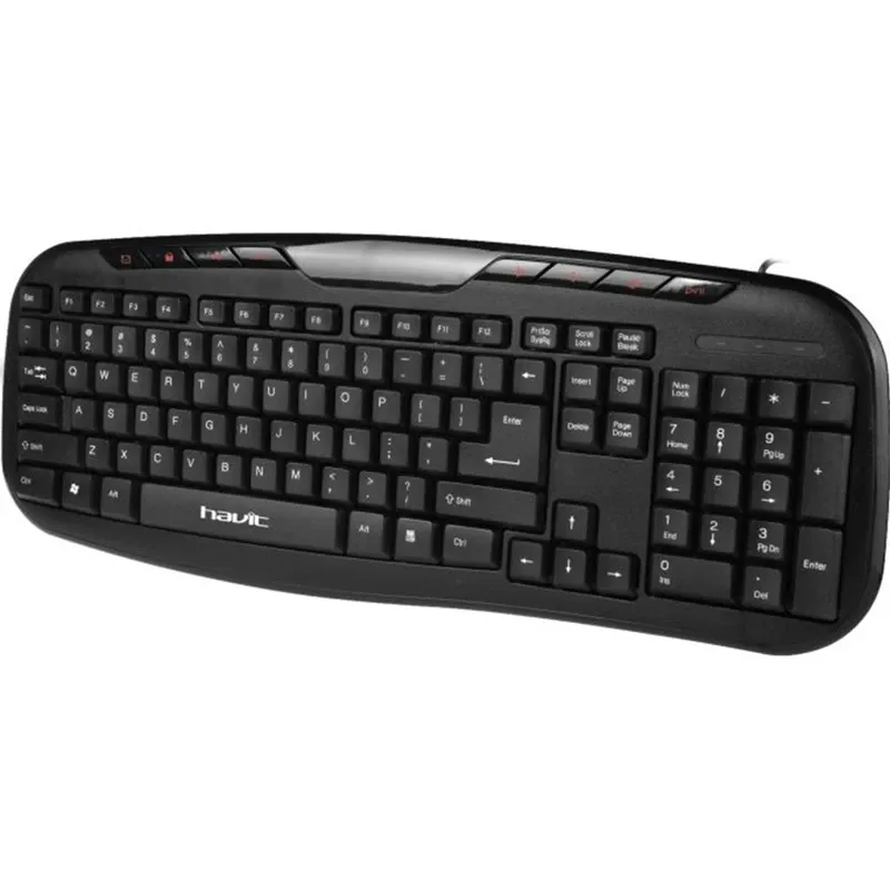978658 کیبورد هویت مدل HV-KB339 — تصویر 3