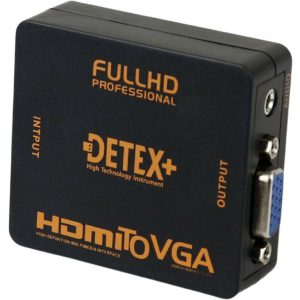 مبدل HDMI to VGA +DETEX دیتکس پلاس