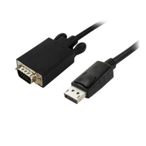 کابل مبدل DisplayPort به درگاه نر VGA یونیتک مدل Y-5118F طول 1.8 متر