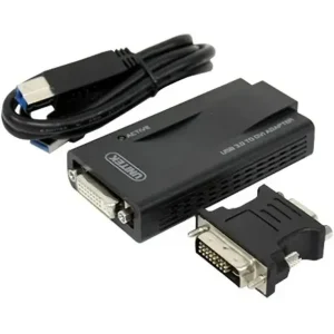 مبدل USB3.0 به DVI+VGA یونیتک مدل Y-3801 — تصویر 2