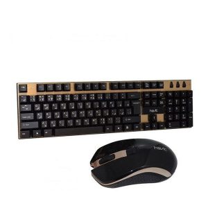 ماوس و کیبورد بی سیم هویت مدل HV-KB581GCM