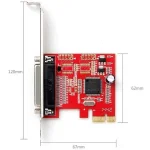 کارت تبدیل PCI به Parallel یونیتک مدل Y-7507 — تصویر 3