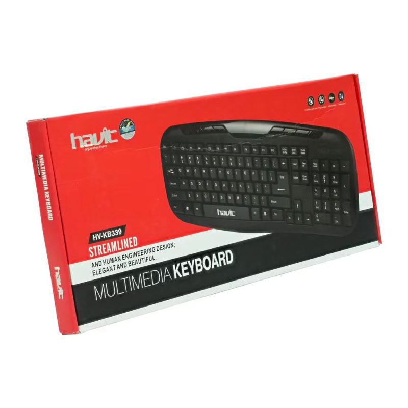 کیبورد هویت مدل HV-KB339