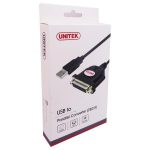 تبدیل USB به 25 پین Parallel یونیتک مدل Y-121
