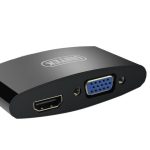 مبدل miniDisplayPort به HDMI/VGA یونیتک مدل Y-6328BK