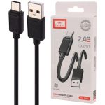 کابل تبدیل USB به USB-C ارلدام مدل EC-180C طول 1 متر