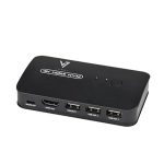 کی وی ام سوئیچ 2 پورت HDMI واصل مدل VSL-HK201 کد 9485