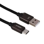 کابل تایپ سی فست شارژ 3 آمپر هیسکا LX-801AC طول 1 متر کد 9897 - تصویر 3