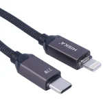 کابل تایپ سی به لایتنینگ فست شارژ 27 وات هیسکا LX-801CL طول 1 متر کد 9901 - تصویر 3