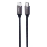 کابل دو سر تایپ سی فست شارژ 60 وات هیسکا LX-801CC طول 1 متر کد 9902 - تصویر 2