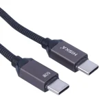 کابل دو سر تایپ سی فست شارژ 60 وات هیسکا LX-801CC طول 1 متر کد 9902 - تصویر 3