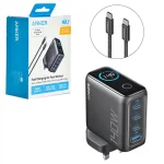 شارژر دیواری 140 وات چهار پورت انکر مدل B2697KZ1 به همراه کابل USB-C به طول 1.5 متر کد 9810 - تصویر 2