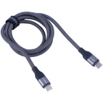 کابل دو سر تایپ سی فست شارژ 240 وات هیسکا LX-932CC طول 2 متر کد 9906 - تصویر 4
