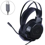 هدست گیمینگ با سیم مدل G601 USB 7.1 RGB کد 9841 - تصویر 4