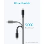 کابل تبدیل USB-A به USB-C انکر مدل A8173 طول 1.8 متر کد 9788 - تصویر 6