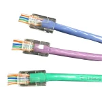 سوکت شبکه میان گذر امپ AMP ته باز OPEN END کد 9833 - تصویر 3