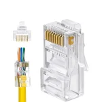 سوکت شبکه میان گذر امپ AMP ته باز OPEN END کد 9833 - تصویر 4