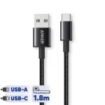 کابل تبدیل USB-A به USB-C انکر مدل A8173 طول 1.8 متر کد 9788
