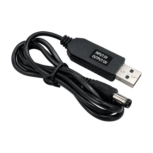 ae6e24 کابل تبدیل USB به DC خروجی 12 ولت کد 9868 - تصویر 1