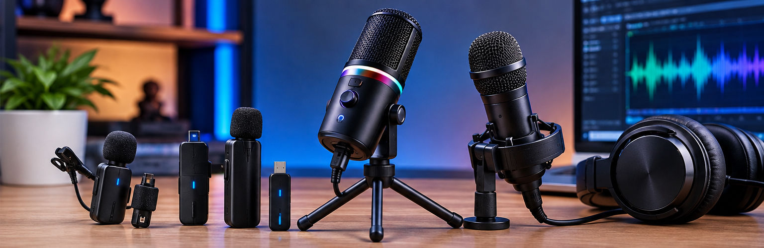 بهترین میکروفن برای استریم و پادکست