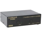 کی وی ام سوییچ اتوماتیک 4 پورت HDMI پی نت گلد مدل fj-401huk کد 0809