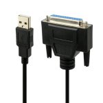 کابل تبدیل USB به پارالل وی نت  25 پین مدل V-CU202515 طول 1.5 متر کد 9969