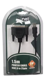 کابل تبدیل USB به پارالل کی نت 25 پین مدل K-CU202515 طول 1.5 متر کد 9968 - تصویر 4