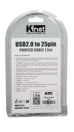 کابل تبدیل USB به پارالل کی نت 25 پین مدل K-CU202515 طول 1.5 متر کد 9968 - تصویر 5