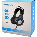 هدست با سیم وویا Wooyu مدل G18 کد 9942 - تصویر 5